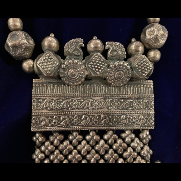 Antique silver necklace - Picture 5 of 11